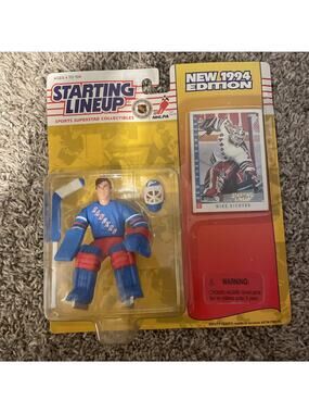 Vtg 1994 Hockey Starting Lineup Mike Richter New York Rangers NHL New